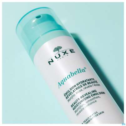 Sie sehen eine Packung Nuxe Aquabella Emulsion Hydratante Feuchtigkeit Mischhaut 50ml, Produktbild: 05 Nuxe Aquabella Emulsion Hydratante Feuchtigkeit Mischhaut 50ml, A-Nr.: 4920022 - 05