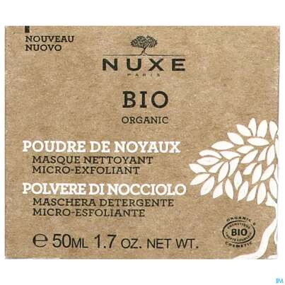 Nuxe Bio/cleansing Mask Fruit Stone Powder Micro Exfoliating Mask 50ml, A-Nr.: 5607787 - 01