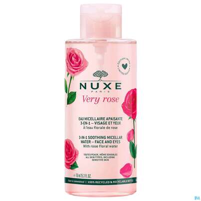 Nuxe Very/rose/3-in 1 Micellar Water Sensitive Skin Hydra 750ml, A-Nr.: 5878523 - 01