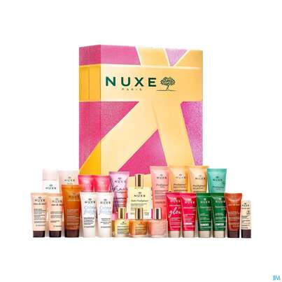 Sie sehen eine Packung Nuxe Xmas/2024/adventkalender 24 Mini Nuxe Must Haves 1st, Produktbild: 04 Nuxe Xmas/2024/adventkalender 24 Mini Nuxe Must Haves 1st, A-Nr.: 5900346 - 04