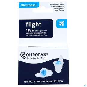 Ohrenschutz Ohropax Flight Spezial Filter-1 Paar Pgerf 2st, A-Nr.: 4778469 - 01