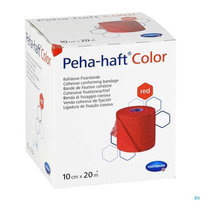 Peha-haft Color Latexfrei Red 20mx 10cm 1st, A-Nr.: 3879814 - 03