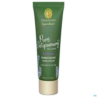 Primavera Pure/entspannung Handcreme 50ml, A-Nr.: 5732601 - 02