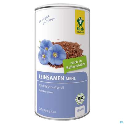 Raab Bio Leinsamen Mehl 200g, A-Nr.: 4366063 - 03