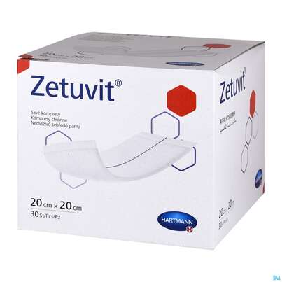 Saugkompresse Zetuvit Unsteril 20x 20cm 30st, A-Nr.: 1166553 - 02