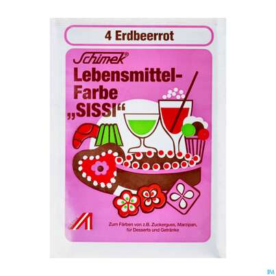 Schimek Lebensmittelfarbe Nr 4 Erdbeerrot 4g, A-Nr.: 5745029 - 02