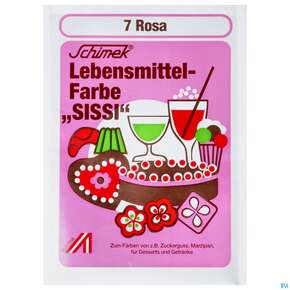 Schimek Lebensmittelfarbe Nr 7 Rosa 4g, A-Nr.: 5745058 - 01