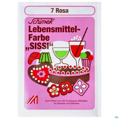 Schimek Lebensmittelfarbe Nr 7 Rosa 4g, A-Nr.: 5745058 - 01