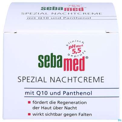 Sebamed/sebapharma Spezial Nachtcreme +q10 75ml, A-Nr.: 3399385 - 01