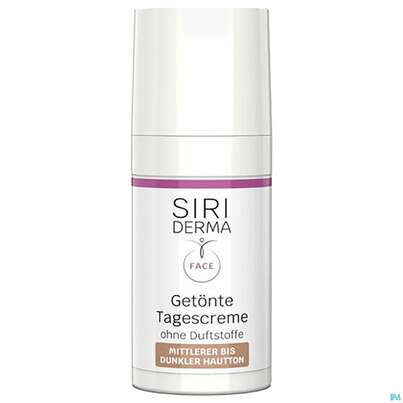 Siriderma Getoente Tagescreme Mittel Bis Dunkel 15ml, A-Nr.: 5842353 - 01