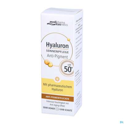 Sonnenprodukte Hyaluron Sonnenpflege Gesicht Anti-pigment Anti-age F50+ 50ml, A-Nr.: 5074842 - 04