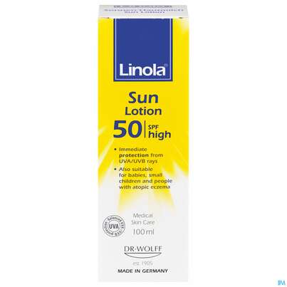 Sonnenprodukte Linola Sonne Hautmilch 100ml, A-Nr.: 4613892 - 01
