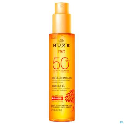 Sonnenprodukte Nuxe Sun Gesicht +koerper Tanning Sun Oil Spf50 150ml, A-Nr.: 5755281 - 02