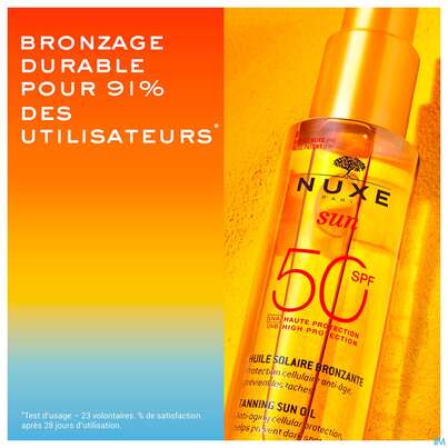 Sonnenprodukte Nuxe Sun Gesicht +koerper Tanning Sun Oil Spf50 150ml, A-Nr.: 5755281 - 08