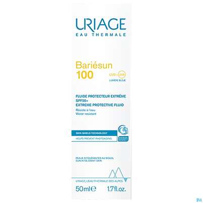 Sonnenprodukte Uriage/bariesun Schutz-fluid Extrem 100 Spf50+ 50ml, A-Nr.: 5617900 - 02