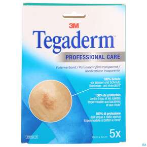 Tegaderm/film 10x 12cm 1626np Transparent- Verband 5st, A-Nr.: 5083516 - 01