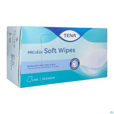 Sie sehen eine Packung Tena Softwipe 30x32cm 135st, Produktbild: 02 Tena Softwipe 30x32cm 135st, A-Nr.: 2303727 - 02