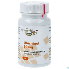 Ubichinol Kapseln 50mg -nat 60st, A-Nr.: 4846662 - 01