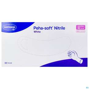 Untersuchungshandschuhe Peha/soft/puderfrei Nitrile Unsteril White Xl 180st, A-Nr.: 3994076 - 01