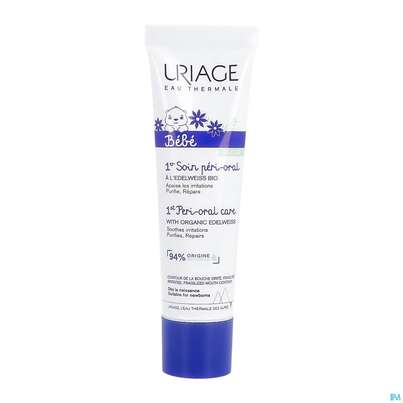Sie sehen eine Packung Uriage Baby Mundbereich-pflege 30ml, Produktbild: 03 Uriage Baby Mundbereich-pflege 30ml, A-Nr.: 5617627 - 03