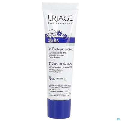 Sie sehen eine Packung Uriage Baby Mundbereich-pflege 30ml, Produktbild: 04 Uriage Baby Mundbereich-pflege 30ml, A-Nr.: 5617627 - 04
