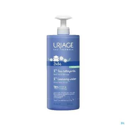 Sie sehen eine Packung Uriage Baby Reinigungswasser 1l, Produktbild: 03 Uriage Baby Reinigungswasser 1l, A-Nr.: 5617679 - 03