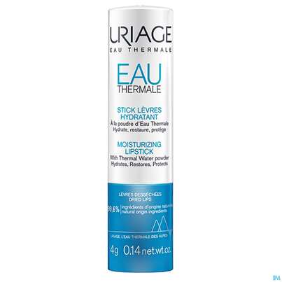 Sie sehen eine Packung Uriage Hydro-aktiv Lippenpflege 4g, Produktbild: 01 Uriage Hydro-aktiv Lippenpflege 4g, A-Nr.: 5618408 - 01