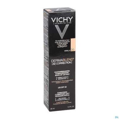 Vichy Dermablend 3d 20 Vanilla 30ml, A-Nr.: 5044189 - 03