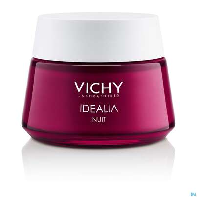 Sie sehen eine Packung Vichy Idealia Skin Sleep Nachtbalsam 50ml, Produktbild: 05 Vichy Idealia Skin Sleep Nachtbalsam 50ml, A-Nr.: 4309763 - 05
