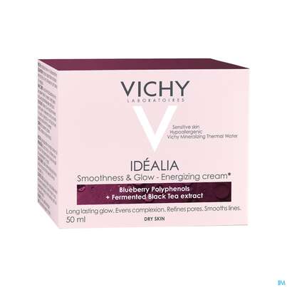 Sie sehen eine Packung Vichy Idealia Trockene Haut 50ml, Produktbild: 03 Vichy Idealia Trockene Haut 50ml, A-Nr.: 3971661 - 03