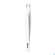 Sie sehen eine Packung Vitry Farbige Zupfpinzette „yatagan“_weiss 1pc, Produktbild: 19 Vitry Farbige Zupfpinzette „yatagan“_weiss 1pc, A-Nr.: 4627641 - 19