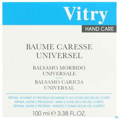 Sie sehen eine Packung Vitry Handbalsam Zart 100ml, Produktbild: 03 Vitry Handbalsam Zart 100ml, A-Nr.: 4633989 - 03