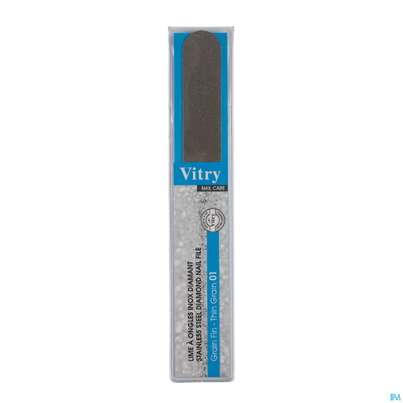 Sie sehen eine Packung Vitry Nagelfeile Inox Diamant 03 1pc, Produktbild: 02 Vitry Nagelfeile Inox Diamant 03 1pc, A-Nr.: 4778133 - 02