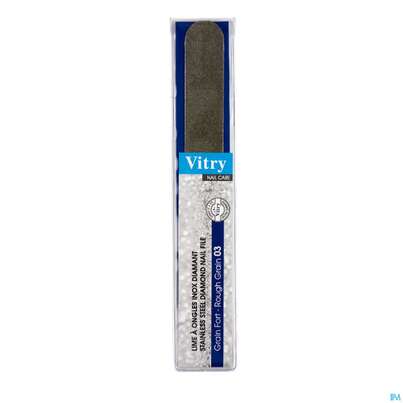 Sie sehen eine Packung Vitry Nagelfeile Inox Diamant 03 1pc, Produktbild: 05 Vitry Nagelfeile Inox Diamant 03 1pc, A-Nr.: 4778133 - 05