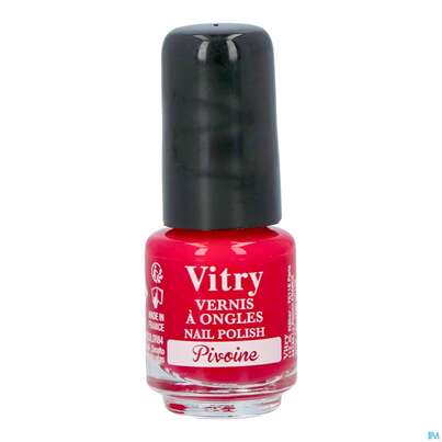 Sie sehen eine Packung Vitry Nagellacke : Pivoine 4ml, Produktbild: 02 Vitry Nagellacke : Pivoine 4ml, A-Nr.: 4628994 - 02
