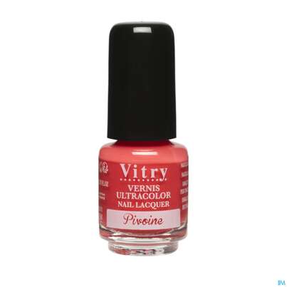 Sie sehen eine Packung Vitry Nagellacke : Pivoine 4ml, Produktbild: 04 Vitry Nagellacke : Pivoine 4ml, A-Nr.: 4628994 - 04