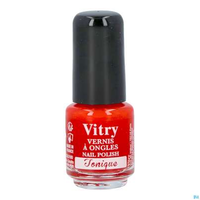Sie sehen eine Packung Vitry Nagellacke : Tonique 4ml, Produktbild: 01 Vitry Nagellacke : Tonique 4ml, A-Nr.: 4629172 - 01