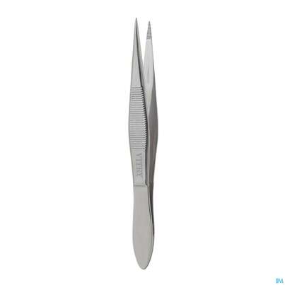Sie sehen eine Packung Vitry Splitterpinzette Aus Rostfreiem Edelstahl 1pc, Produktbild: 01 Vitry Splitterpinzette Aus Rostfreiem Edelstahl 1pc, A-Nr.: 4633156 - 01