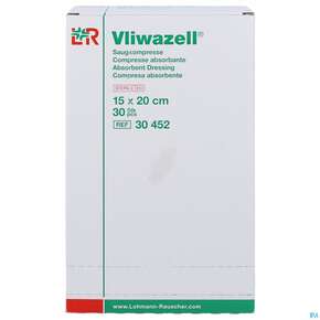 Vliwazell Saugkompresse Steril 15x 20cm 1st, A-Nr.: 3707562 - 01