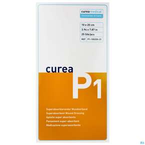 Wundauflagen Curea P1 10x 20cm 25st, A-Nr.: 3468028 - 01