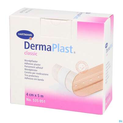 Wundpflaster Dermaplast/professional Heftpflaster Classic 5mx 4cm Rolle 1st, A-Nr.: 2993933 - 02