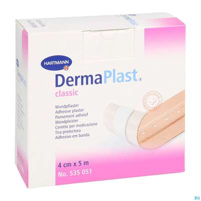 Wundpflaster Dermaplast/professional Heftpflaster Classic 5mx 4cm Rolle 1st, A-Nr.: 2993933 - 03