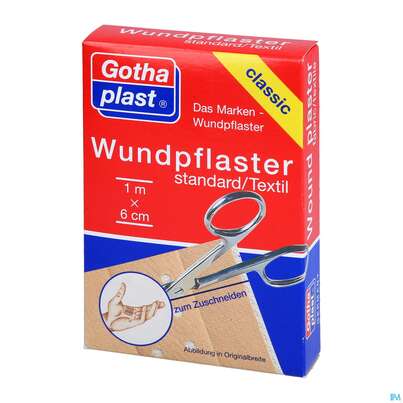 Wundpflaster Standard 1mx 6cm 1st, A-Nr.: 2418442 - 02