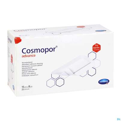 Wundverband Cosmopor/advance 15x 8cm 25st, A-Nr.: 3796790 - 03