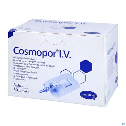 Wundverband Cosmopor/i.v. Steril Selbstklebend 6cm 50st, A-Nr.: 2790963 - 02