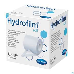 Wundverband Fixierfolie Hydrofilm Roll Unsteril 10mx 5cm 1st, A-Nr.: 3289432 - 01