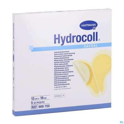 Wundverband Hydrocoll Sacral 12x 18cm 5st, A-Nr.: 2640867 - 03