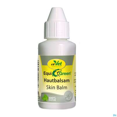 Sie sehen eine Packung Veterinaerprodukte Cdvet Equigreen Hautbalsam 100ml, Produktbild: 01 Veterinaerprodukte Cdvet Equigreen Hautbalsam 100ml, A-Nr.: 4797260 - 01