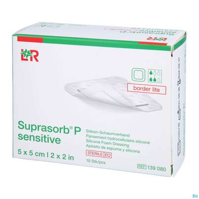 Suprasorb/p Sen B 5x 5cm 10st, A-Nr.: 5136129 - 02