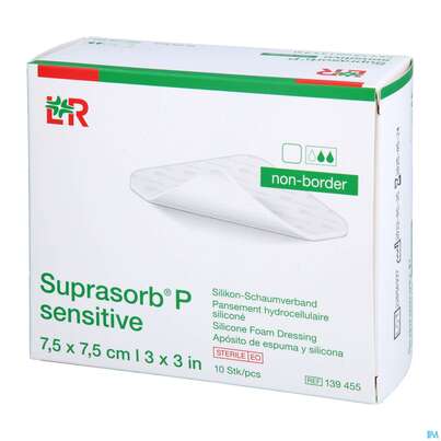 Suprasorb/p/sen Nb 7,5x 7,5cm 10st, A-Nr.: 5136230 - 02